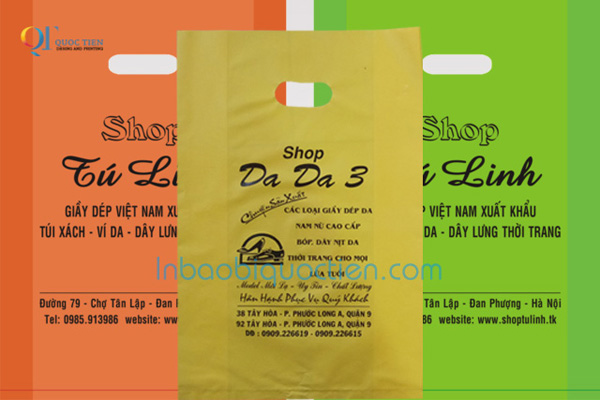 In Bao Bì Quốc Tiến - Các loại túi nilon phổ biết trên thị trường hiện nay